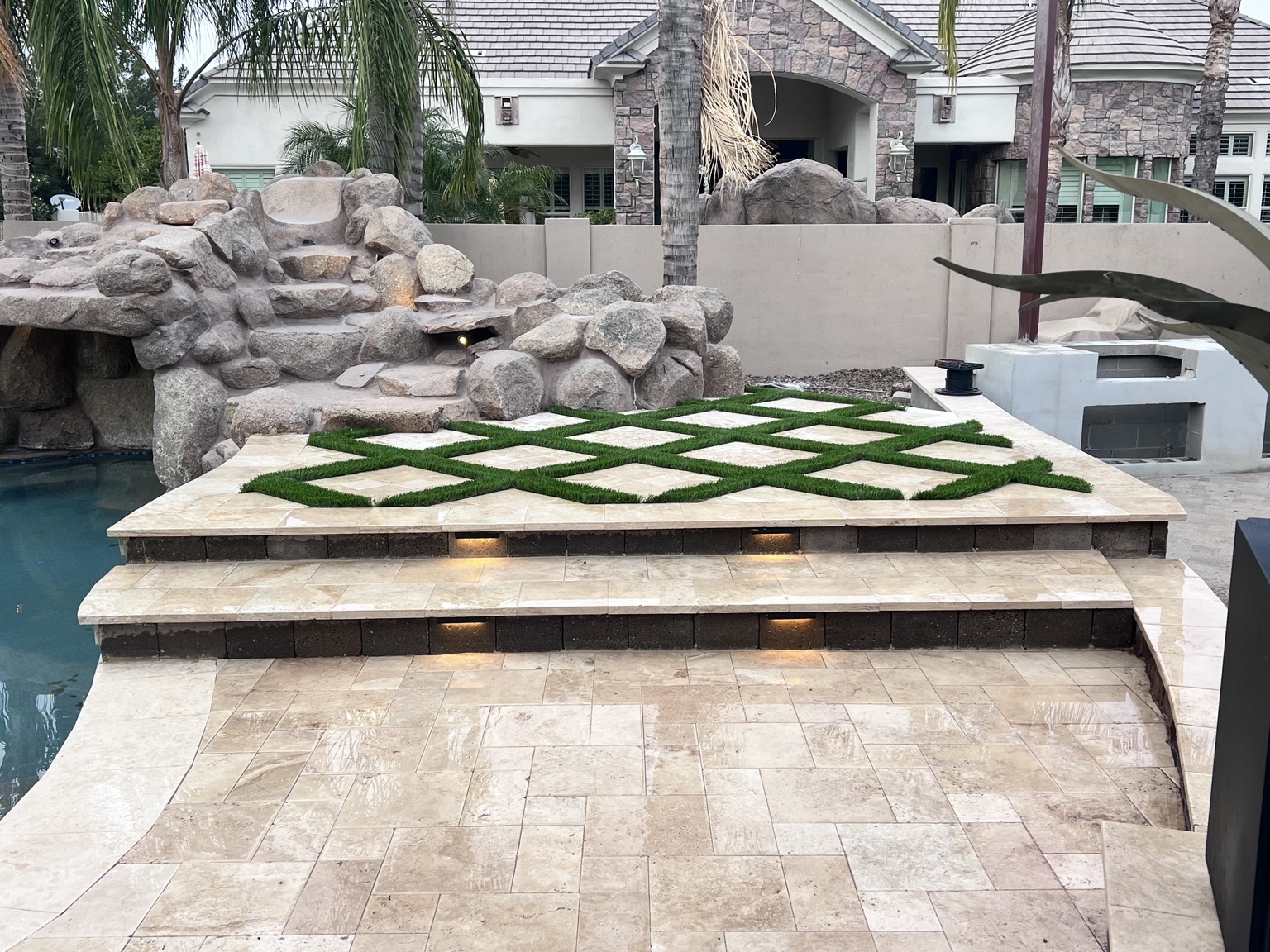 Custom hardscape project
