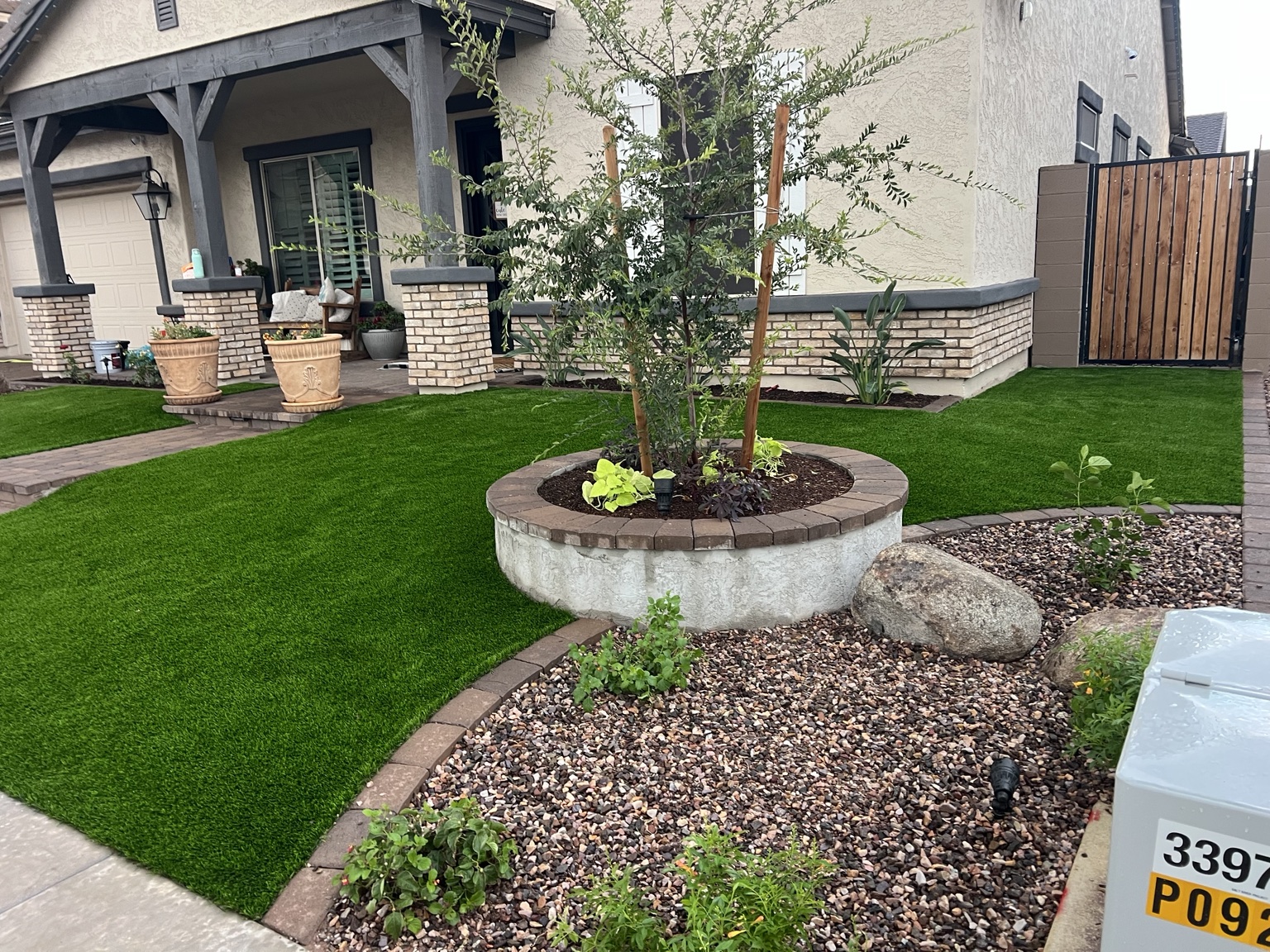 Arizona landscape project